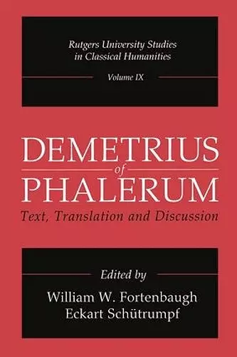 Demetrius of Phalerum cover