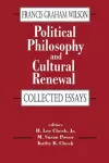 Political Philosophy and Cultural Renewal cover