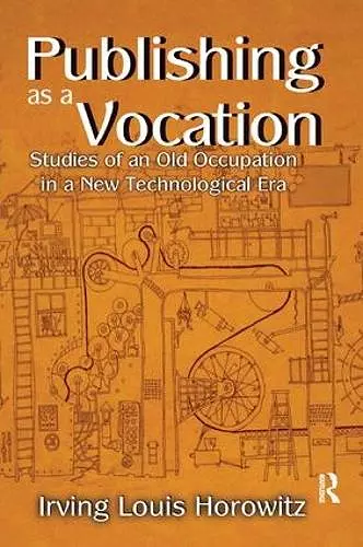 Publishing as a Vocation cover