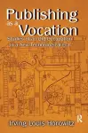 Publishing as a Vocation cover