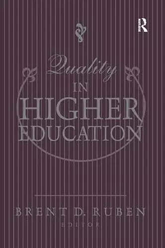 Quality in Higher Education cover