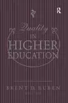 Quality in Higher Education cover