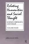 Relating Humanities and Social Thought cover