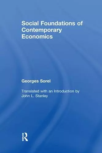 Social Foundations of Contemporary Economics cover