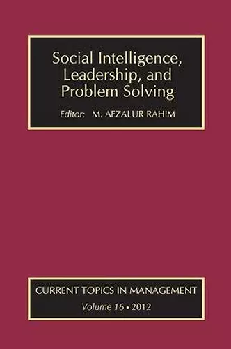 Social Intelligence, Leadership, and Problem Solving cover