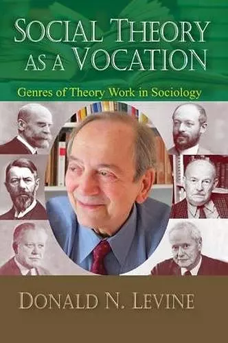 Social Theory as a Vocation cover