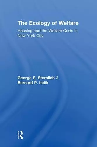 The Ecology of Welfare cover