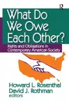 What Do We Owe Each Other? cover