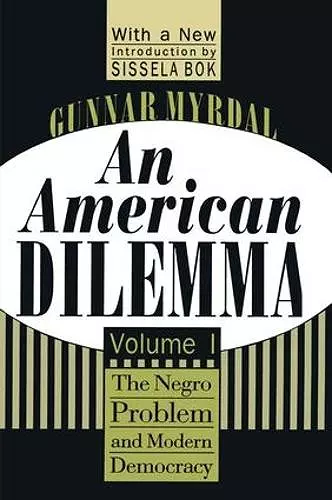 An American Dilemma cover