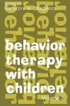 Behavior Therapy with Children cover