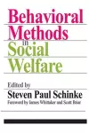 Behavioral Methods in Social Welfare cover