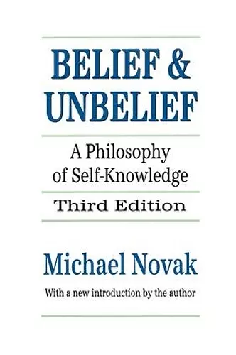 Belief and Unbelief cover