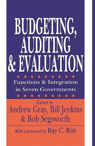 Budgeting, Auditing, and Evaluation cover