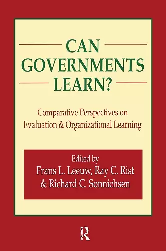 Can Governments Learn? cover