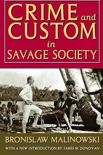 Crime and Custom in Savage Society cover