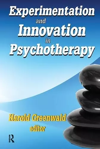 Experimentation and Innovation in Psychotherapy cover