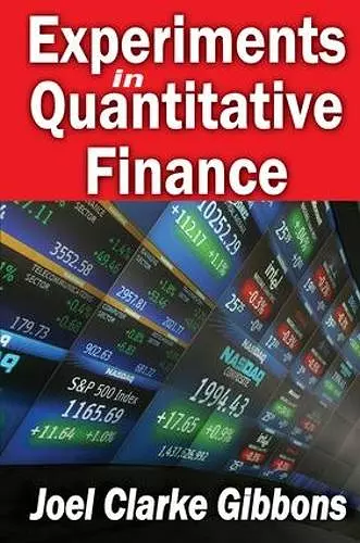 Experiments in Quantitative Finance cover