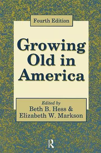 Growing Old in America cover