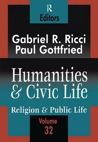 Humanities and Civic Life cover