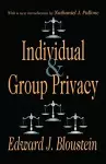 Individual and Group Privacy cover