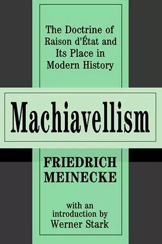 Machiavellism cover