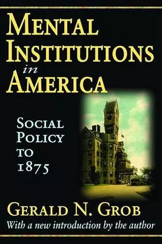 Mental Institutions in America cover