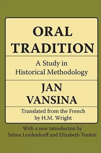 Oral Tradition cover