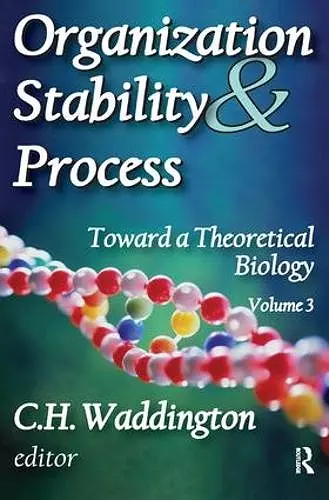 Organization Stability and Process cover