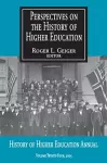 Perspectives on the History of Higher Education cover