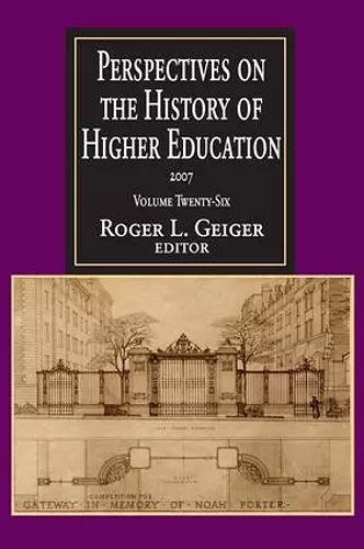 Perspectives on the History of Higher Education cover