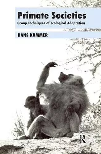 Primate Societies cover