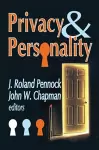 Privacy and Personality cover