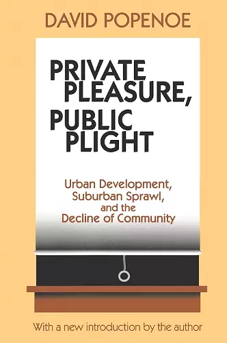 Private Pleasure, Public Plight cover