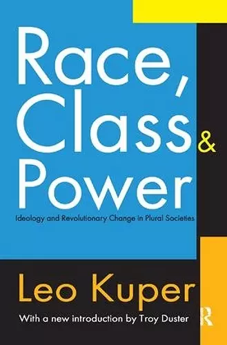 Race, Class, and Power cover