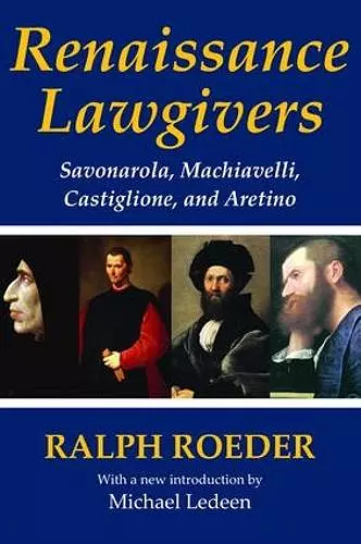 Renaissance Lawgivers cover