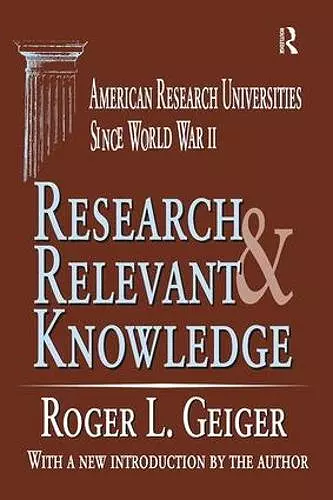 Research and Relevant Knowledge cover