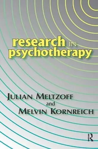 Research in Psychotherapy cover