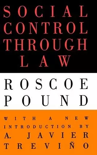 Social Control Through Law cover