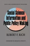 Social Science Information and Public Policy Making cover