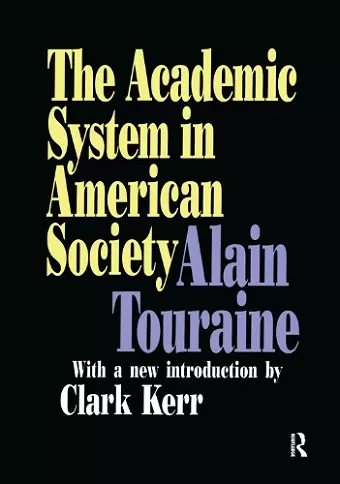 The Academic System in American Society cover