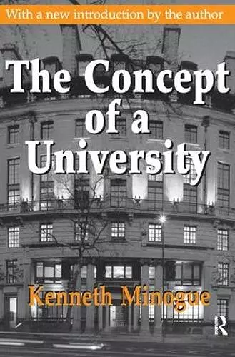 The Concept of a University cover