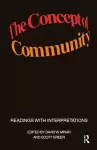 The Concept of Community cover