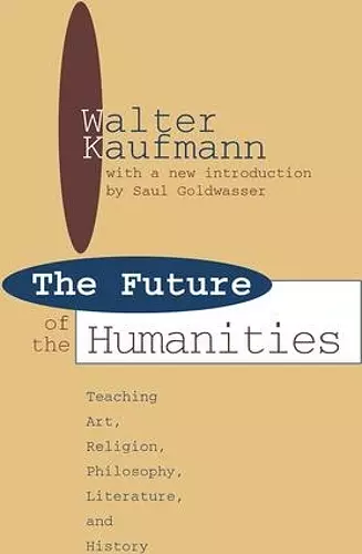 Future of the Humanities cover