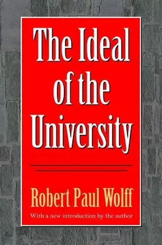 The Ideal of the University cover