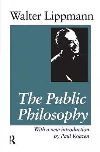 The Public Philosophy cover