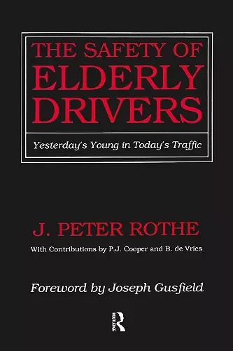 The Safety of Elderly Drivers cover
