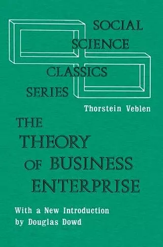 The Theory of Business Enterprise cover