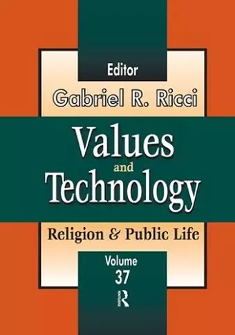 Values and Technology cover