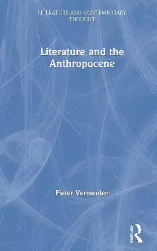 Literature and the Anthropocene cover