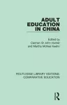 Adult Education in China cover